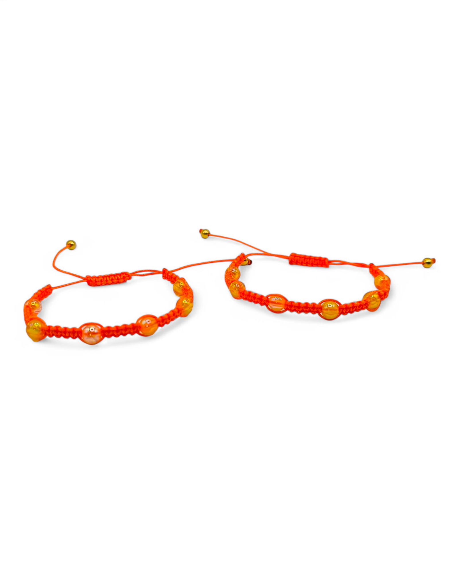 Bratara reglabila Sunset Glow portocaliu