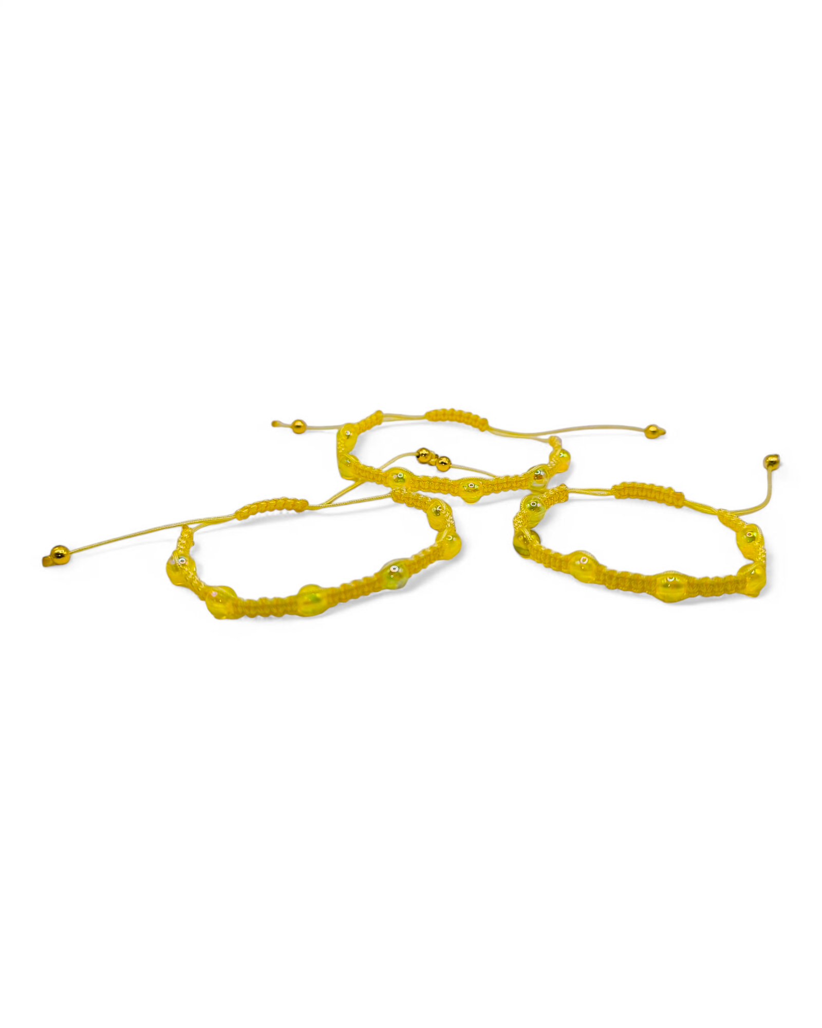 Bratara reglabila Lemon Zest galben