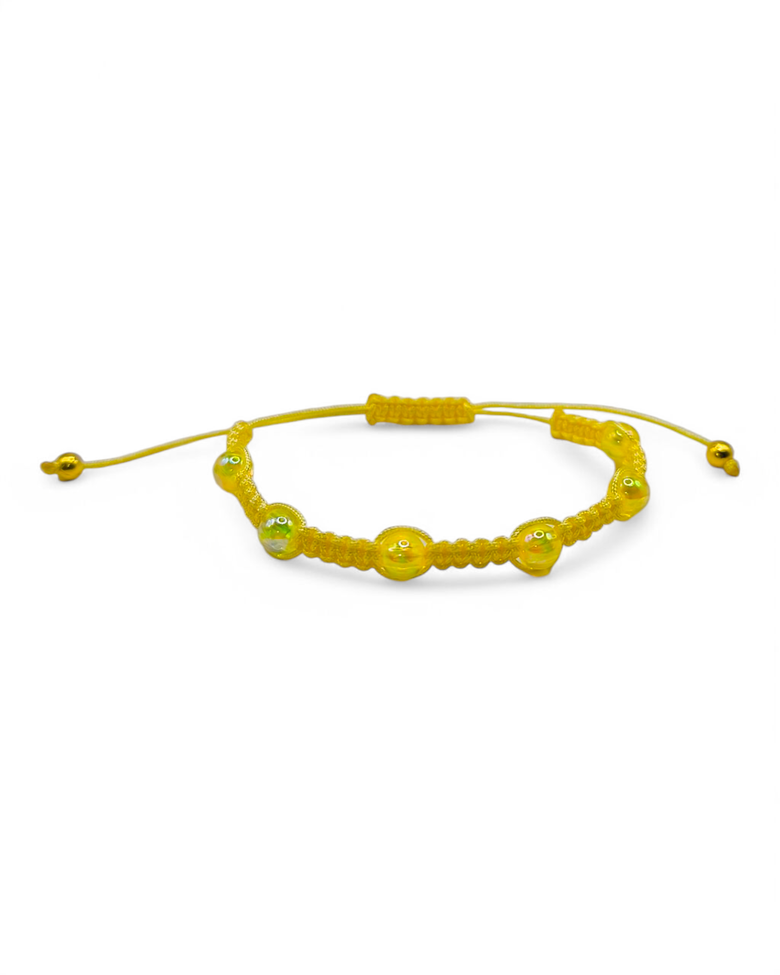 Bratara reglabila Lemon Zest galben