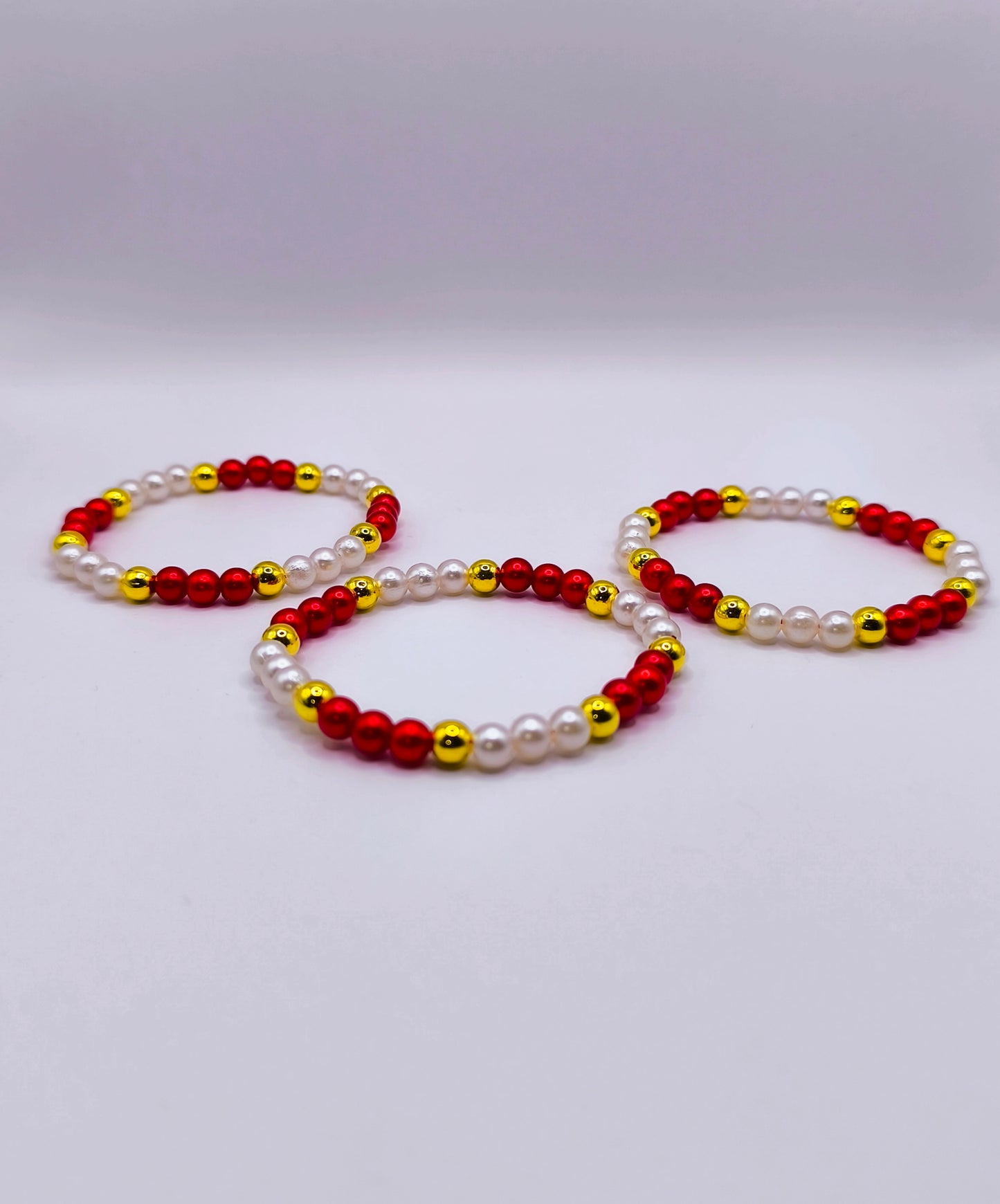 Bratara elastica Light Red rosu deschis