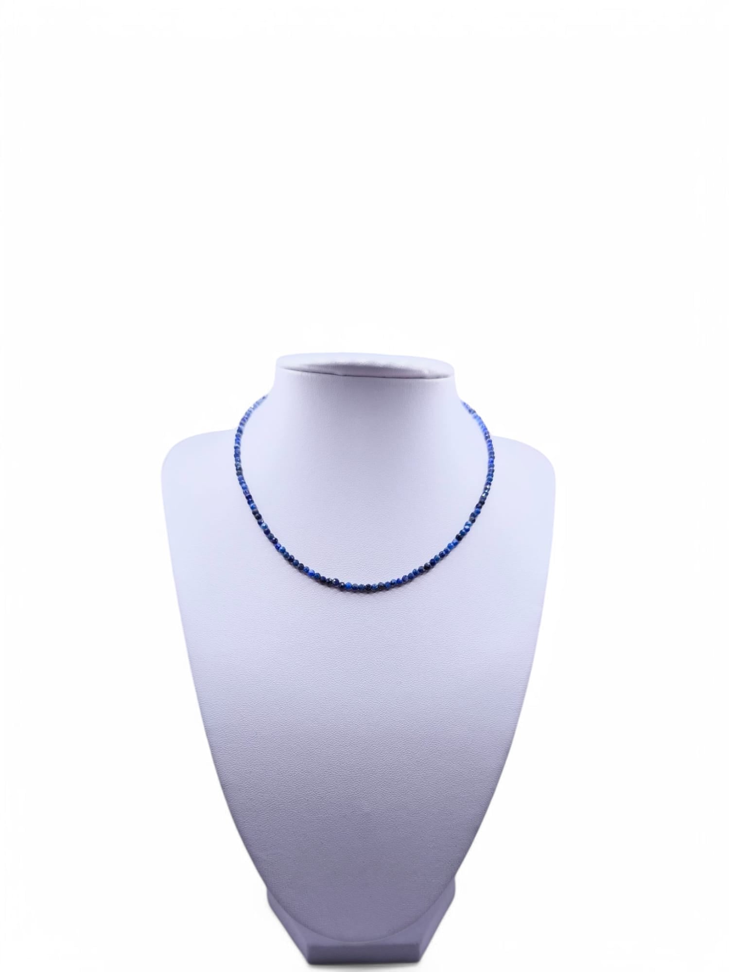Choker colier handmade Lapis Lazuli