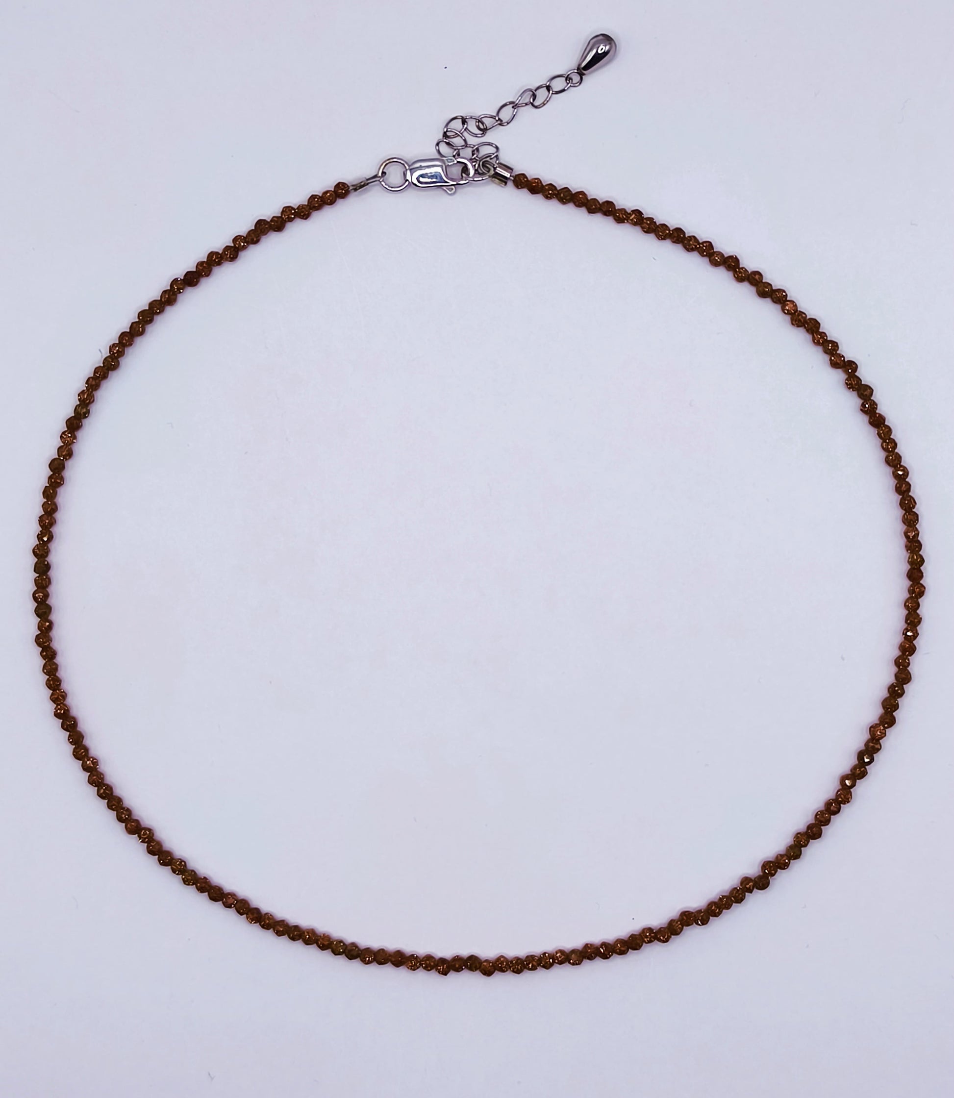 Choker Piatra Soarelui maro