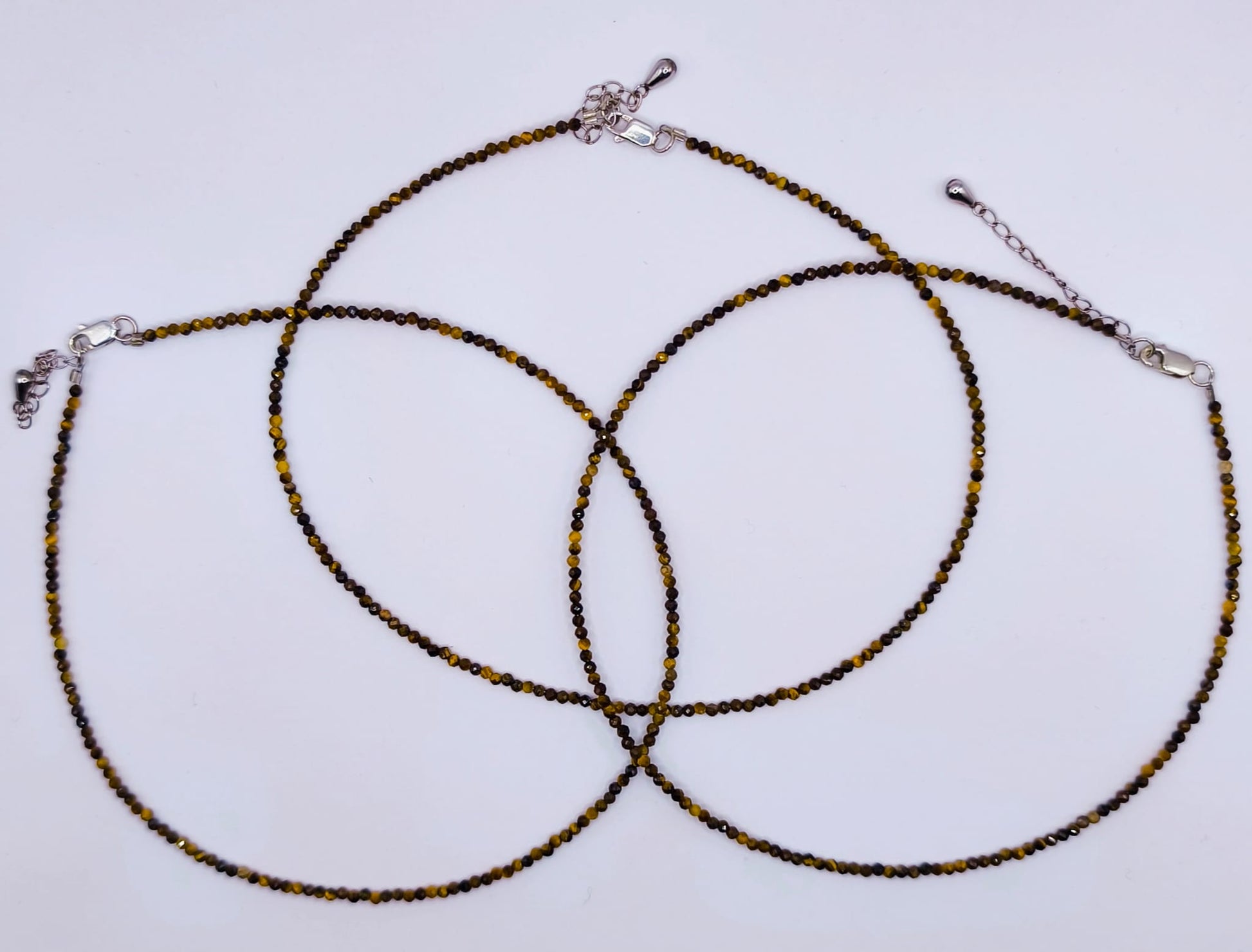 Choker colier handmade Ochi de Tigru