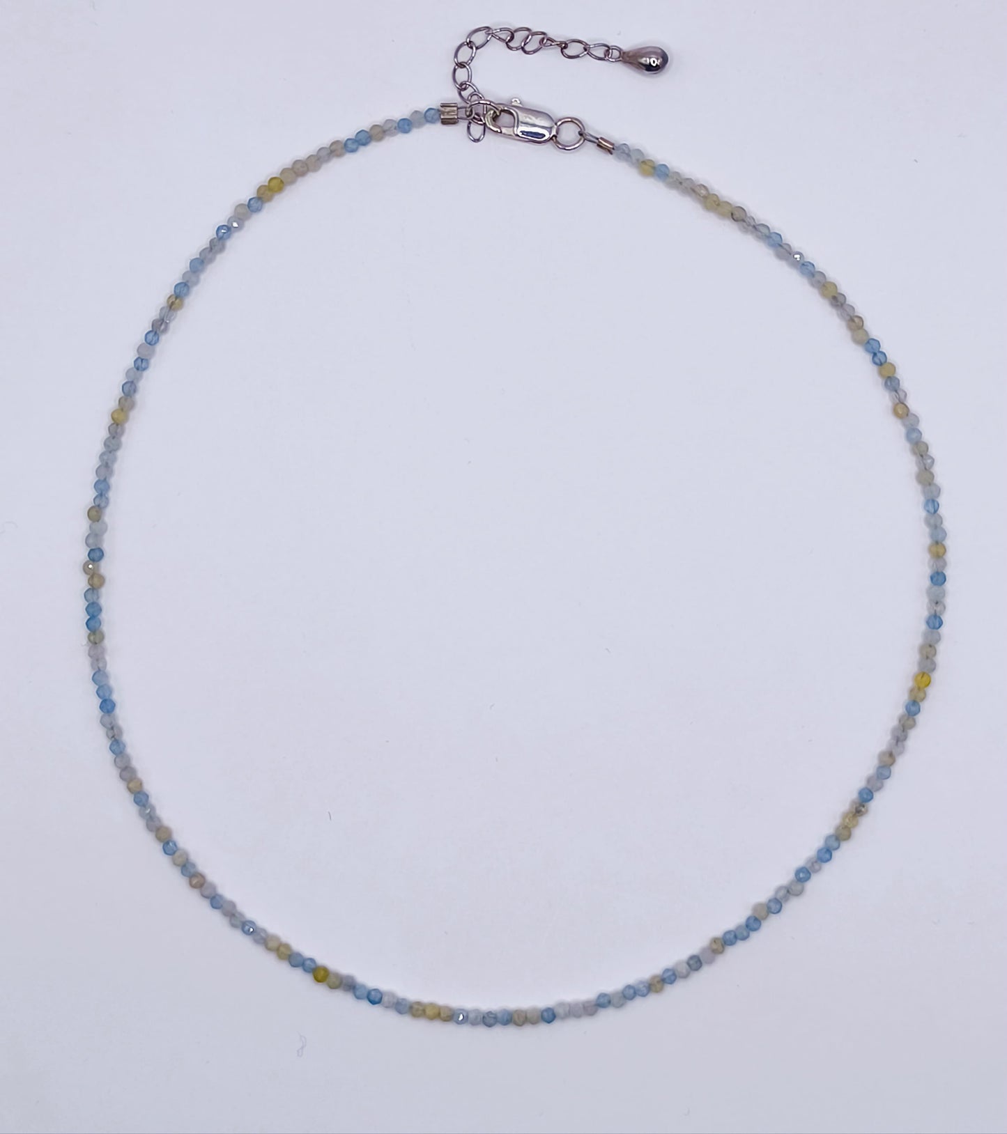 Choker Acvamarin