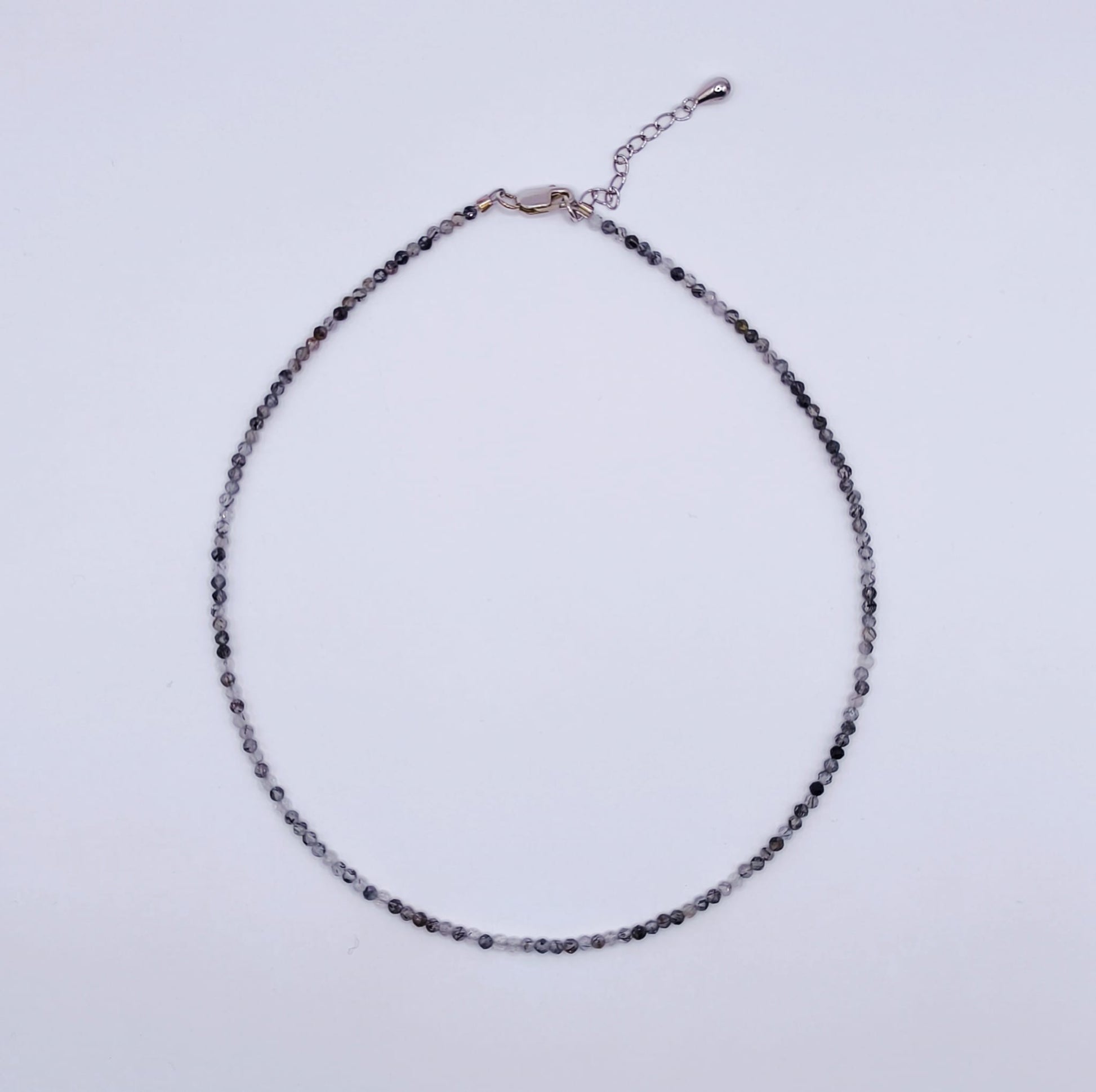 Choker Cuart cu rutil negru