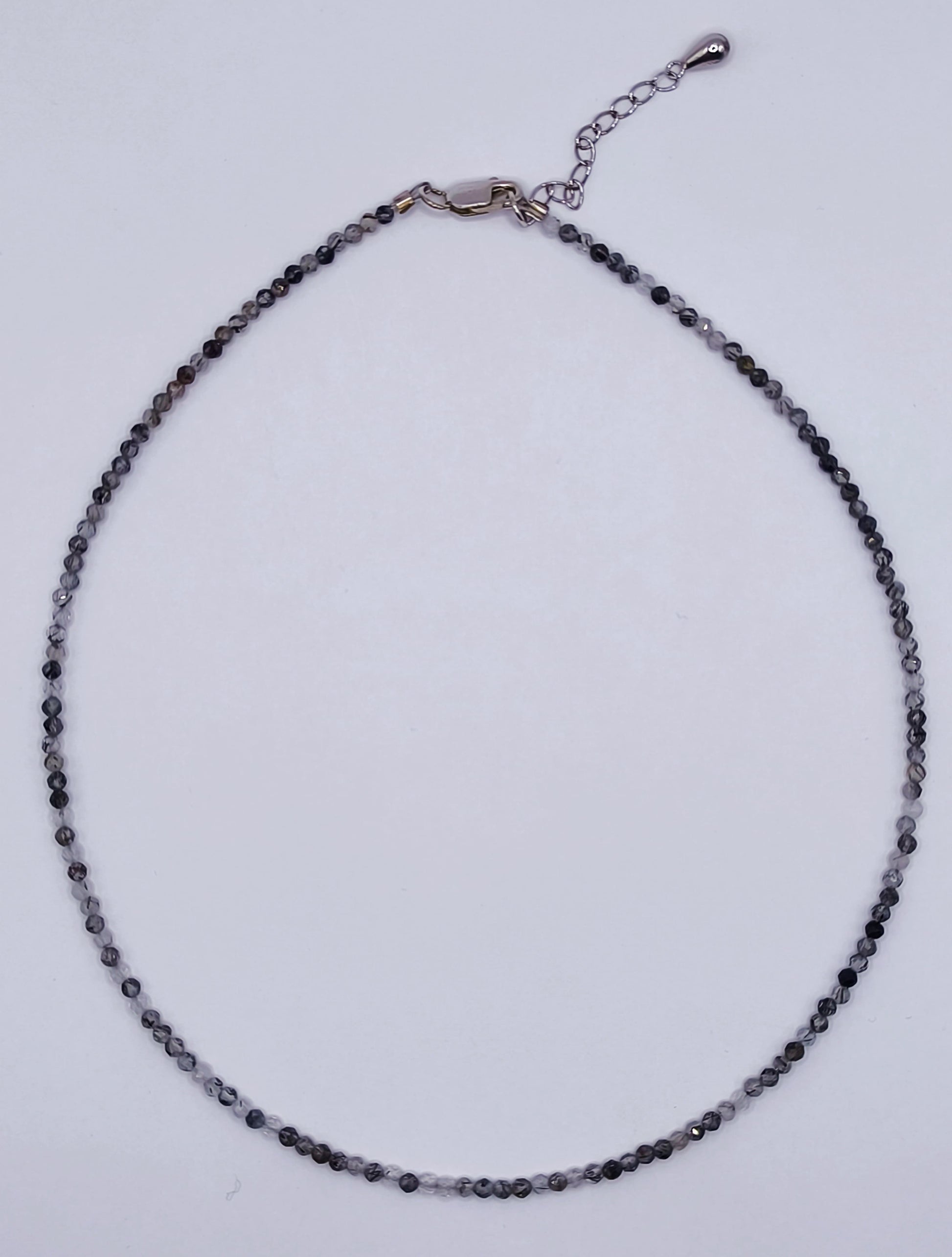 Choker Cuart cu rutil negru