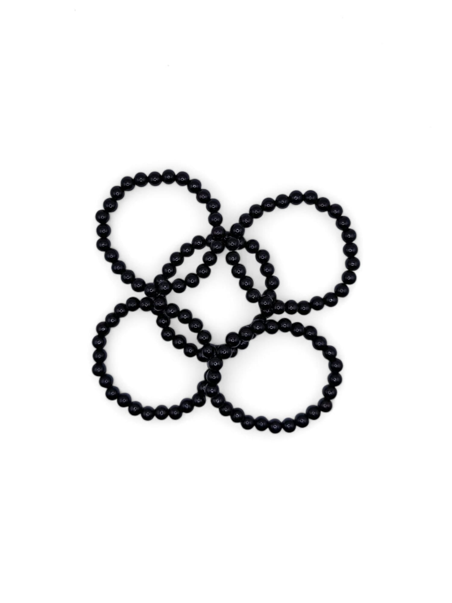 Bratara elastica barbati All Black negru