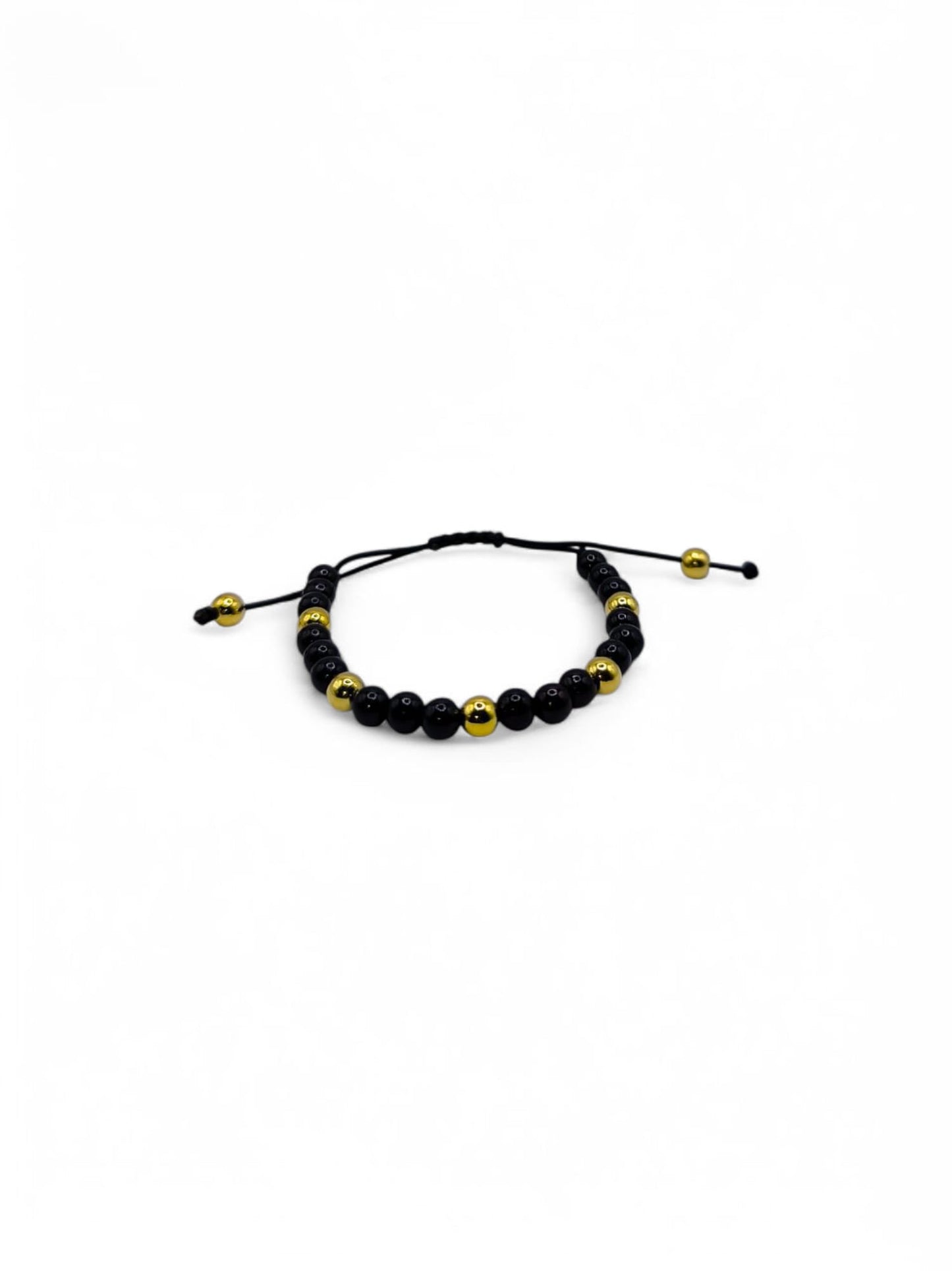 Bratara Black&Gold Dot