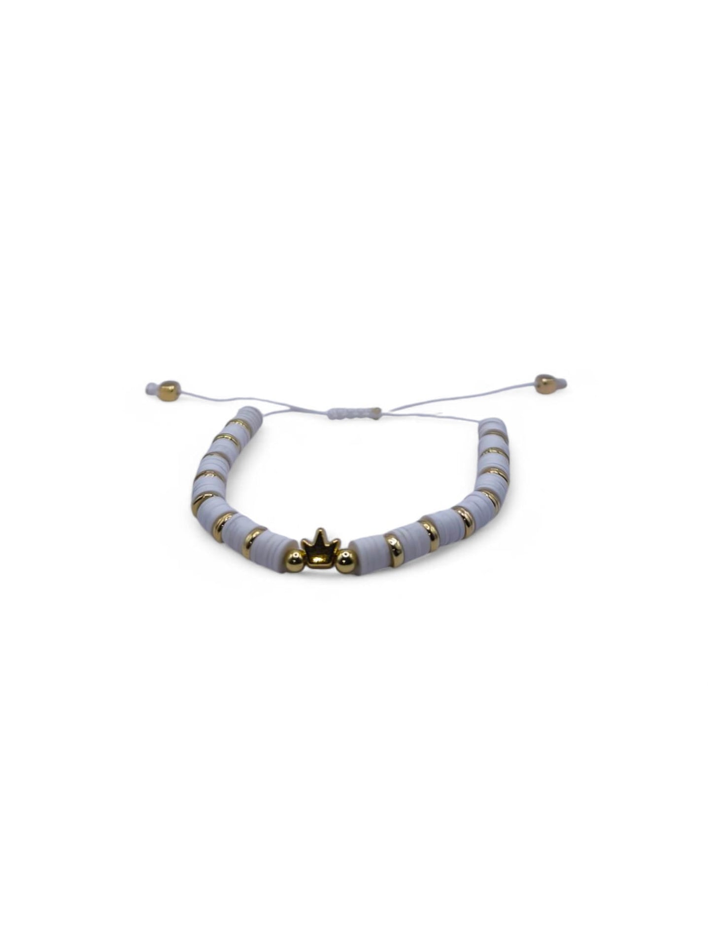 Bratara White Crown