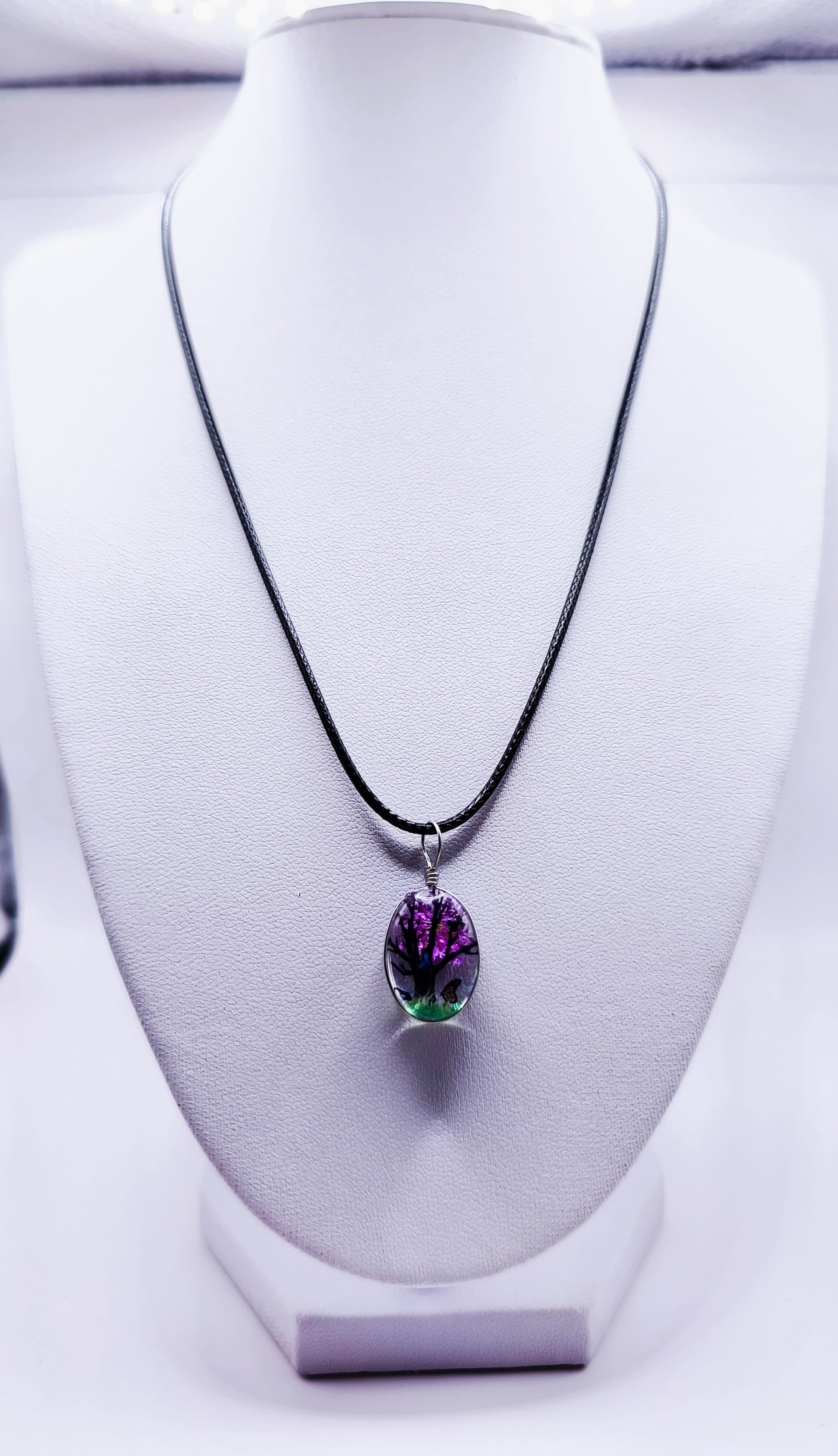 Colier Copacul Viselor – Mistic Mov