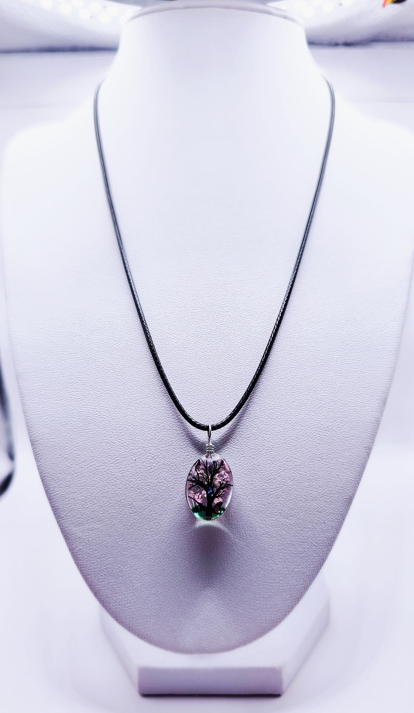 Colier Copacul Viselor – Rasarit Roz