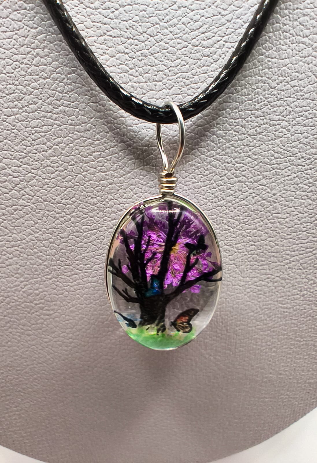 Colier Copacul Viselor – Mistic Mov