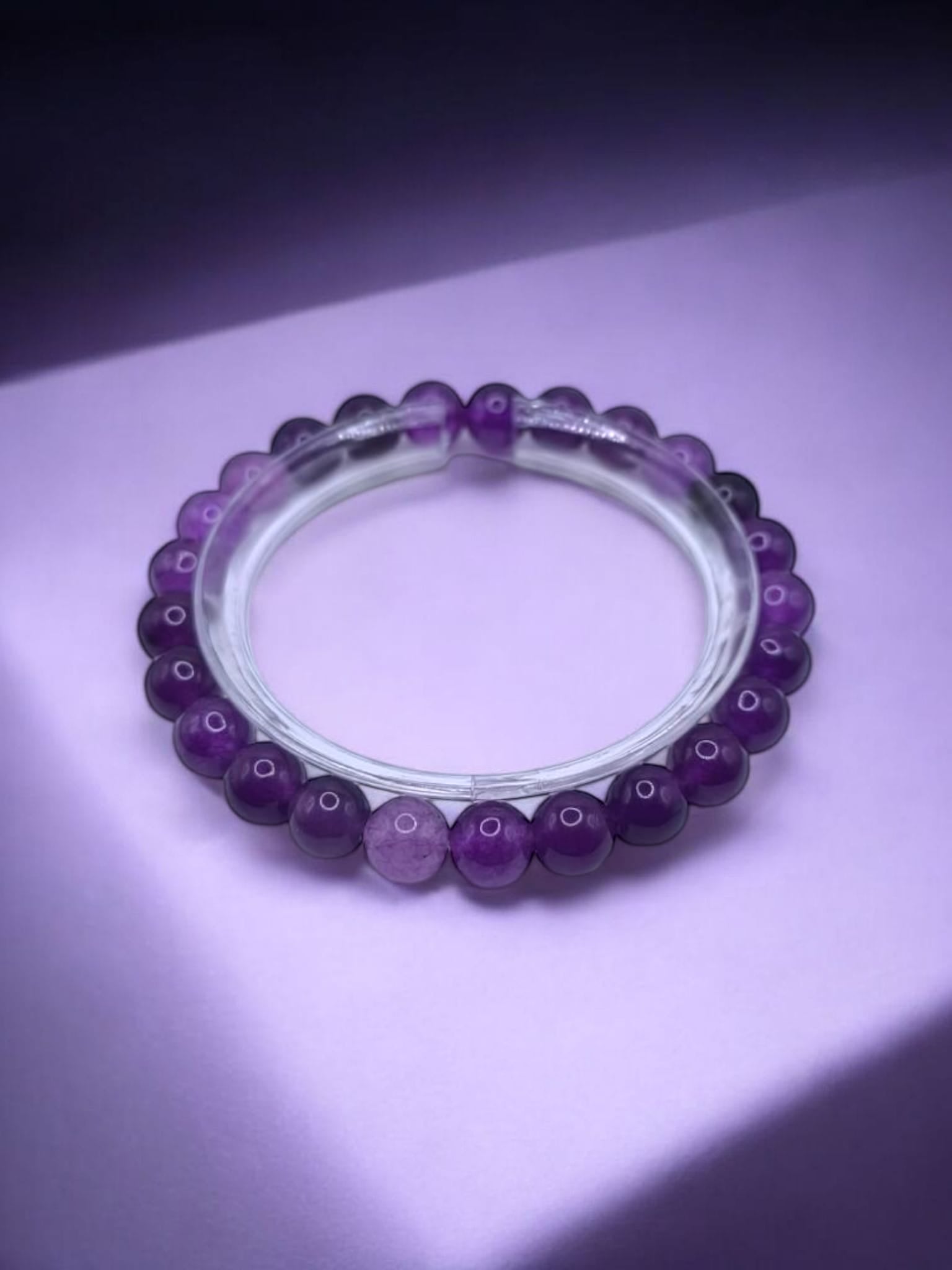 Bratara elastica Ametist
