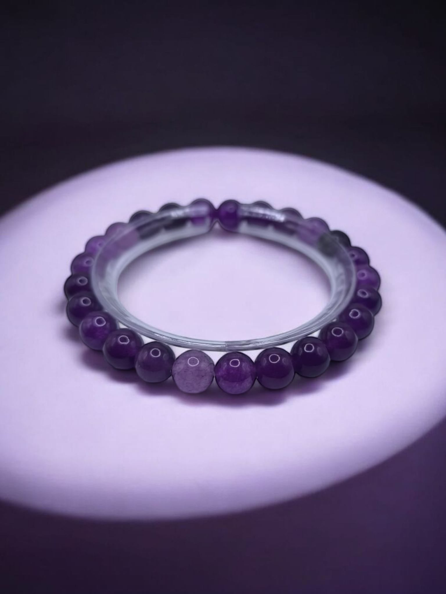 Bratara elastica Ametist