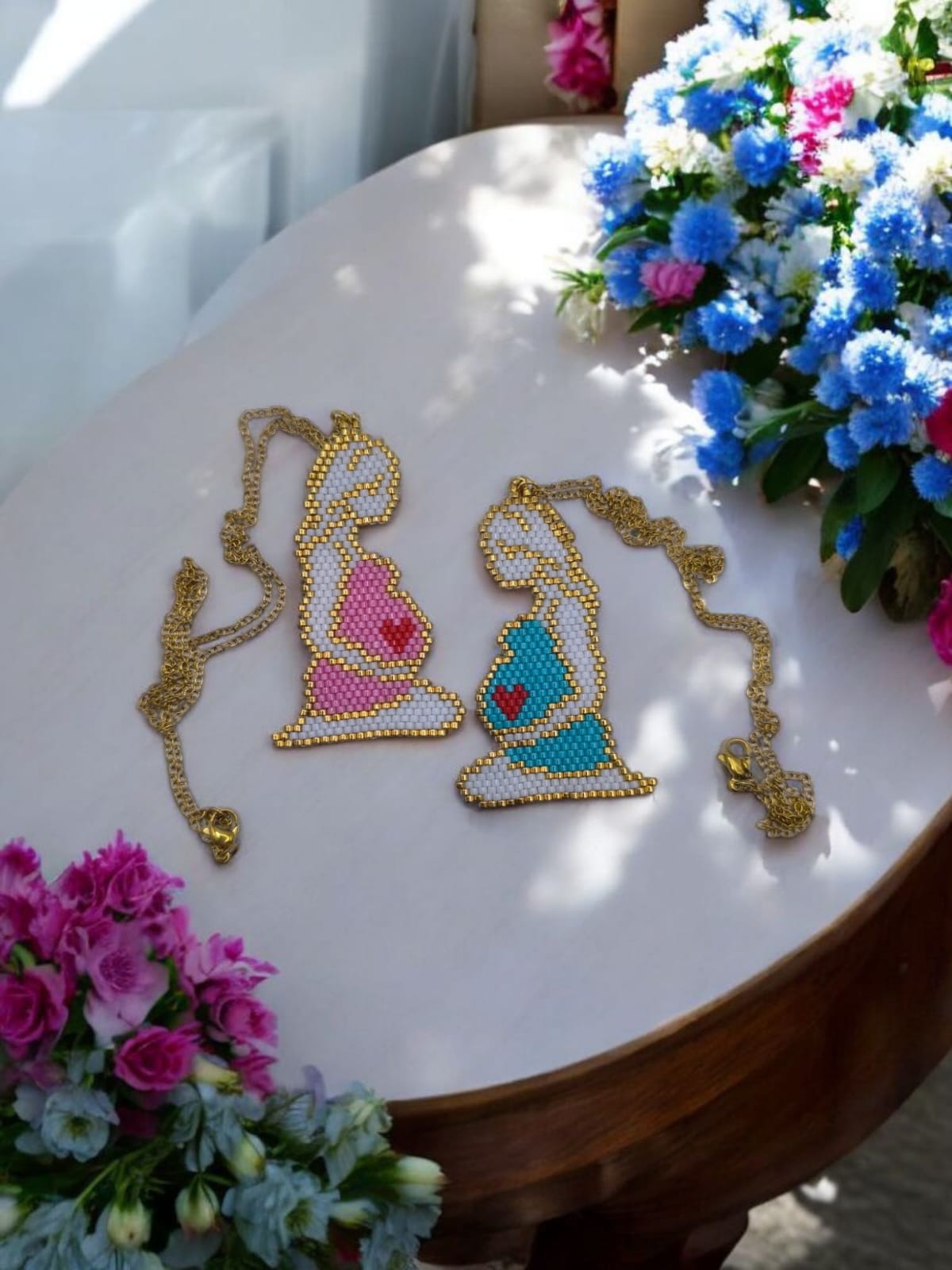 Colier cu pandantiv Mama si minune