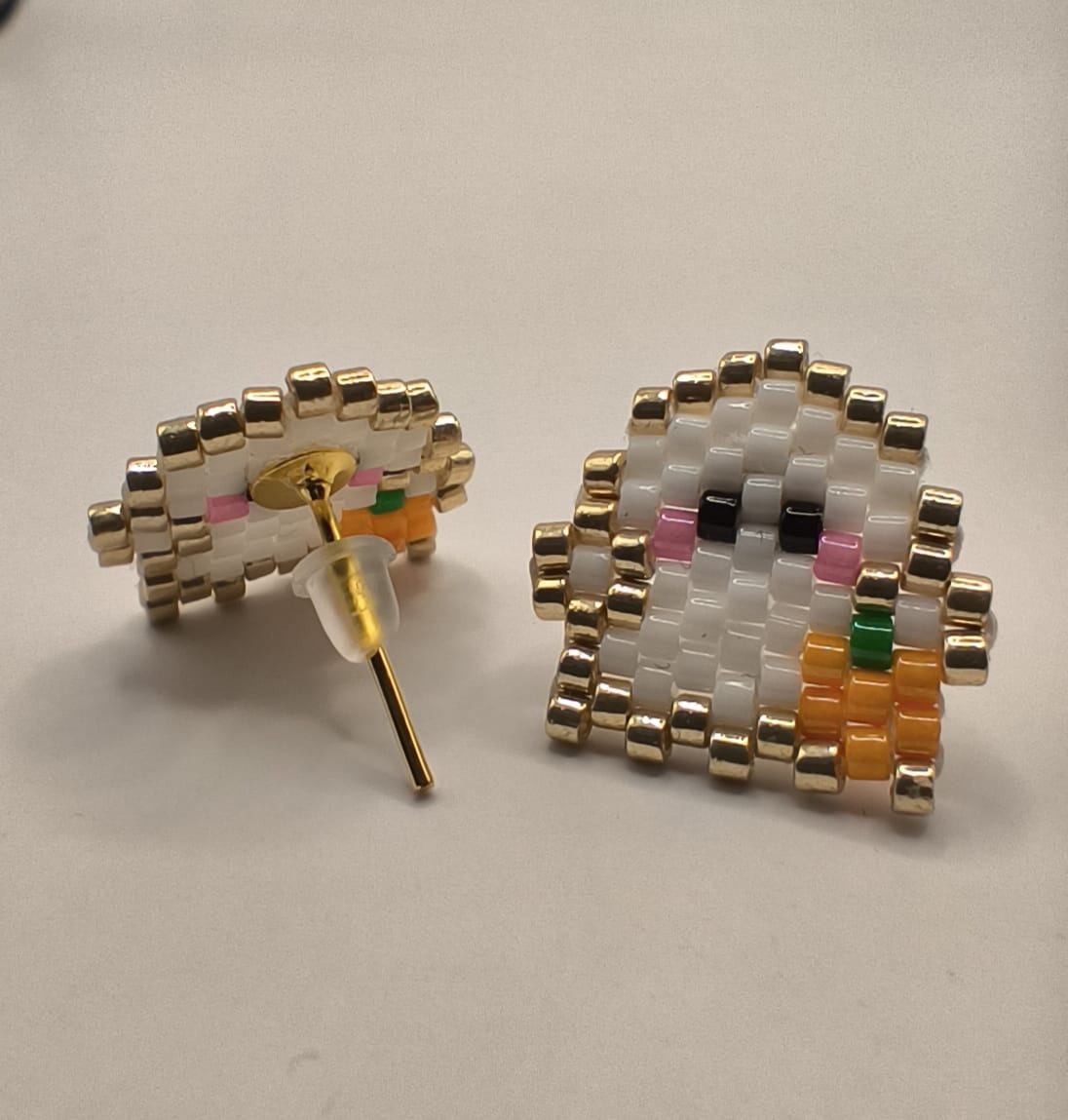 Cercei surub din Miyuki fantoma cu dovleac