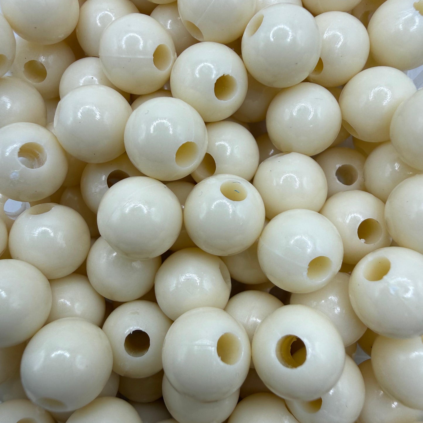 Margele acrilice 10mm bej