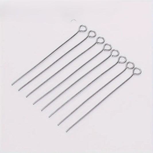 Ac cu bucla 30mm argintiu