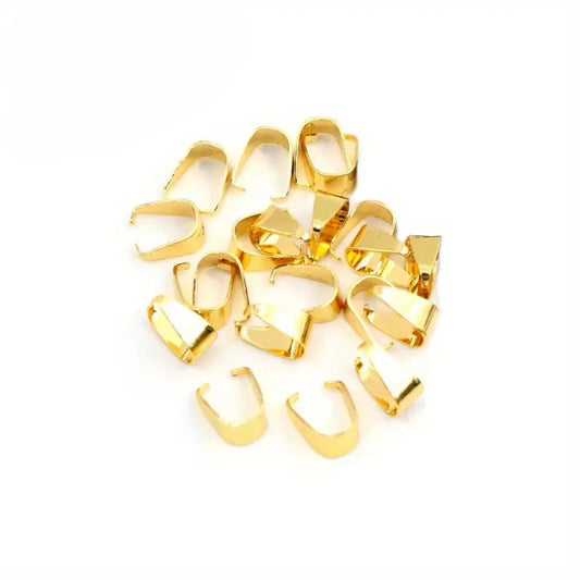 Agatatoare pandantiv 7x3mm auriu