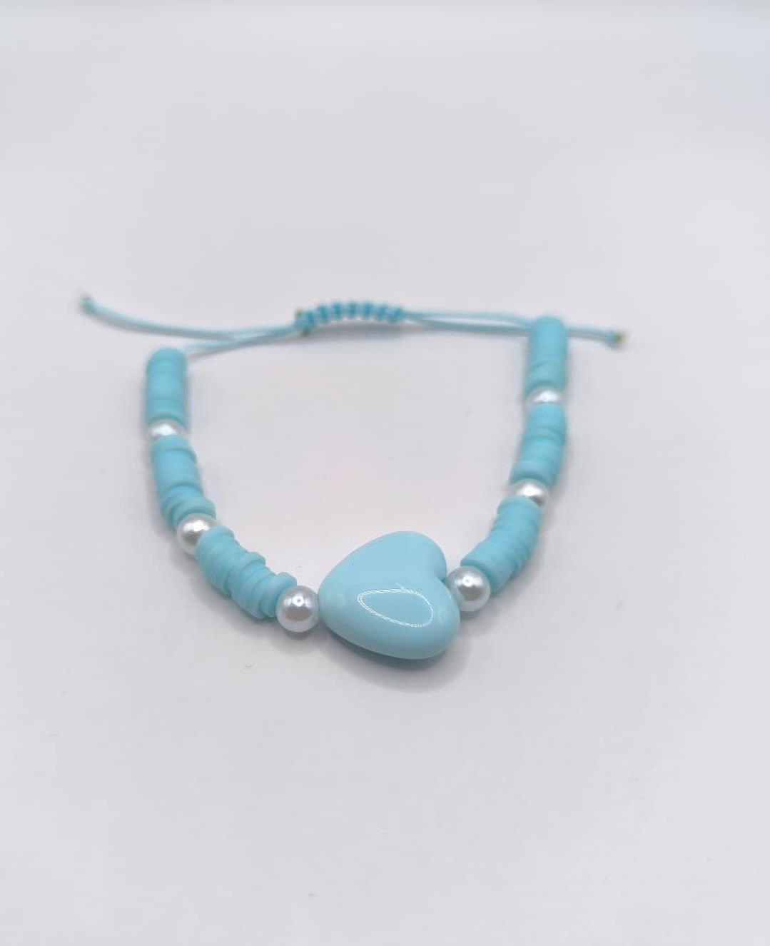 Bratara reglabila Blue Heart – albastru deschis