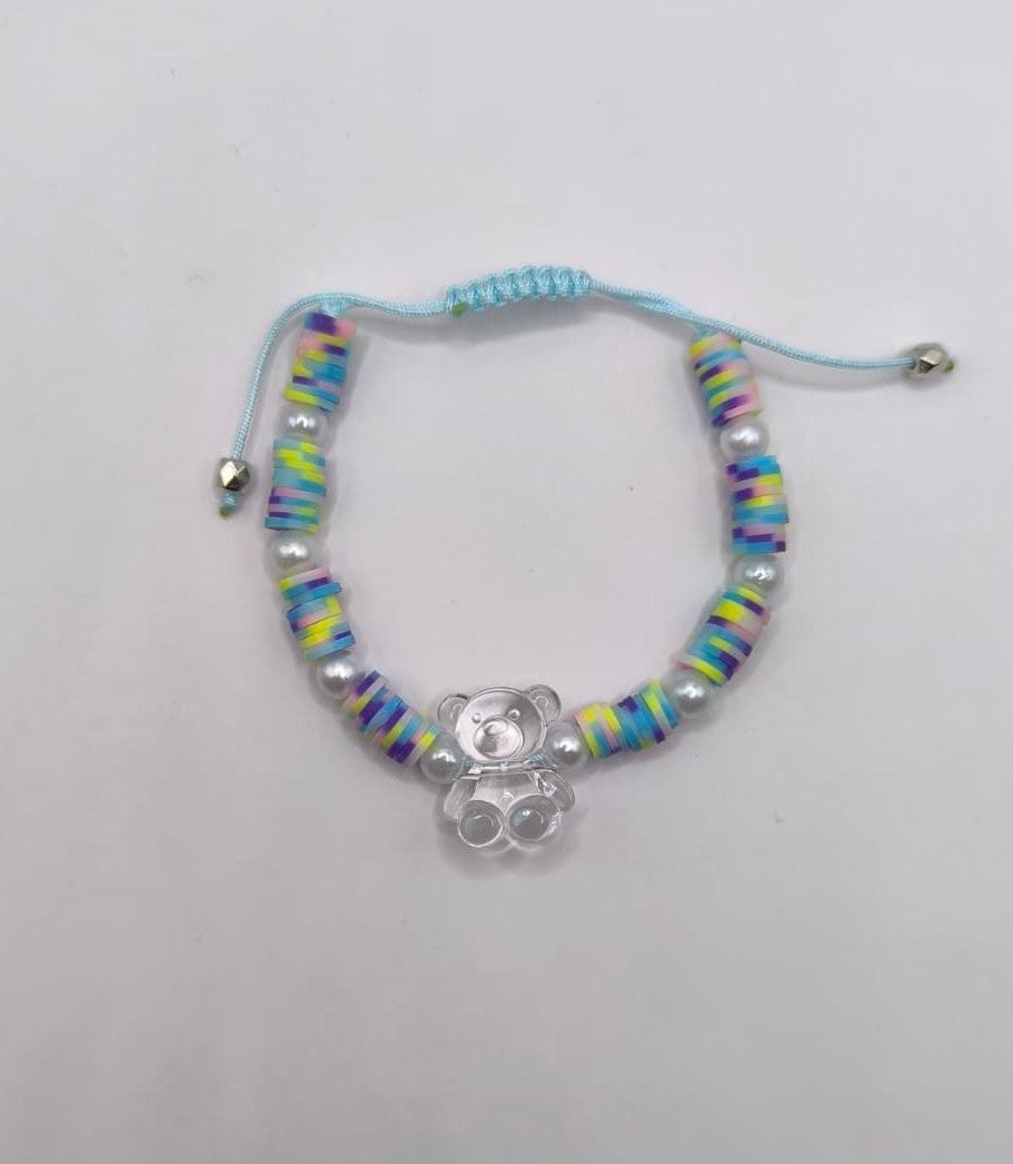 Bratara reglabila Teddy Love – multicolor