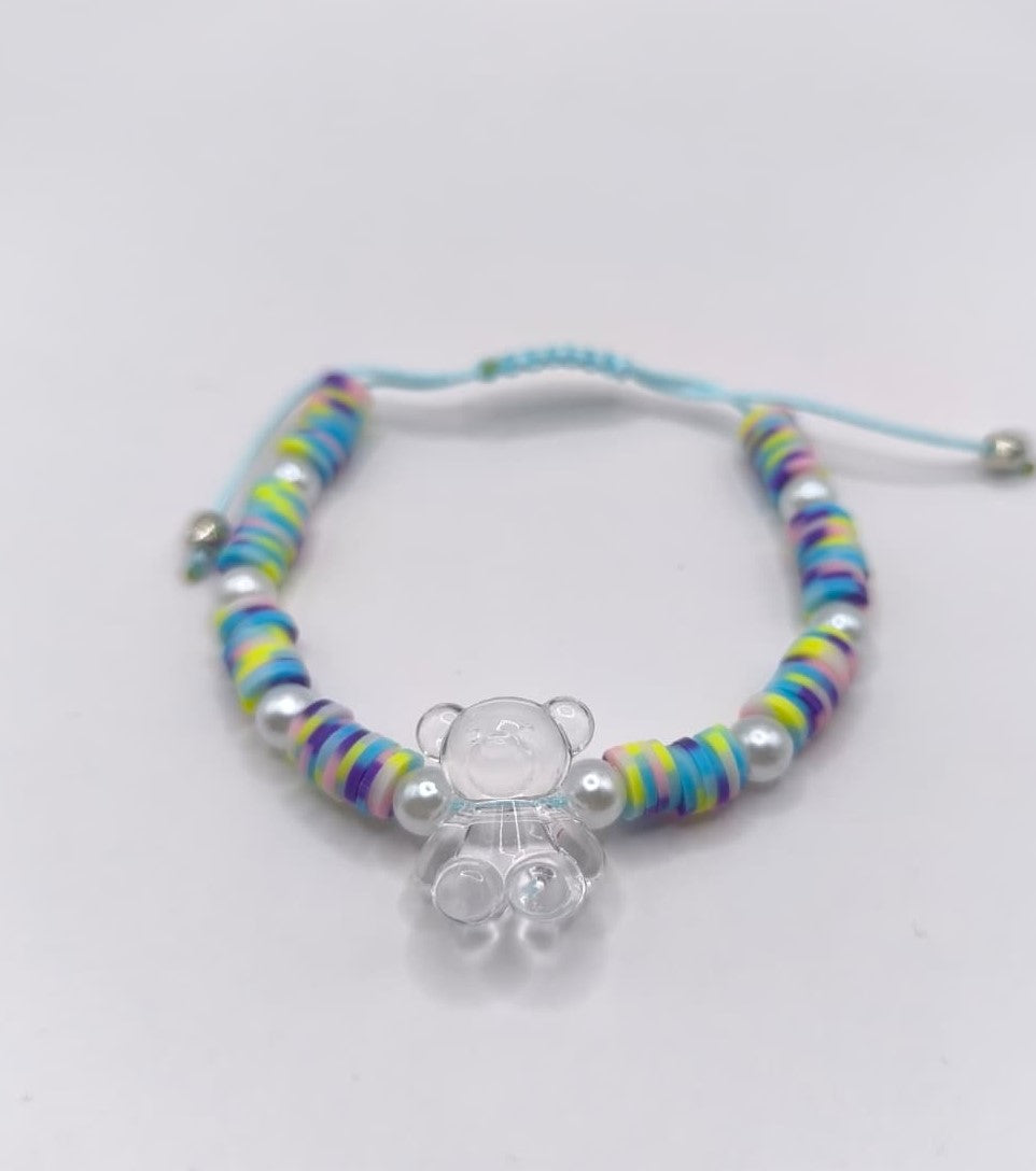 Bratara reglabila Teddy Love – multicolor