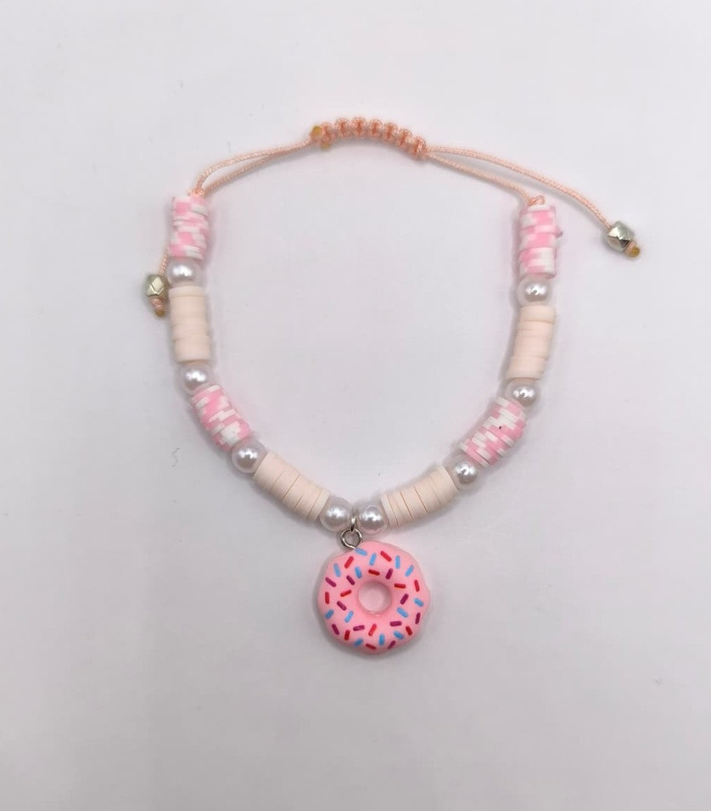 Bratara reglabila Pink Donut – roz