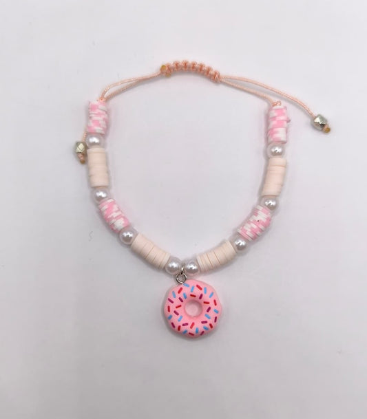 Bratara reglabila Pink Donut – roz