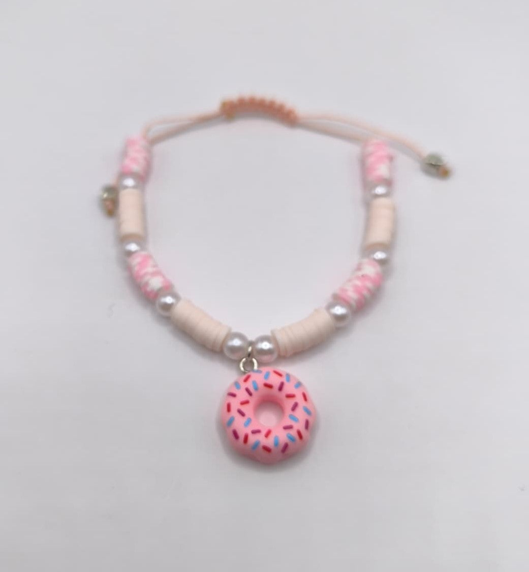 Bratara reglabila Pink Donut – roz