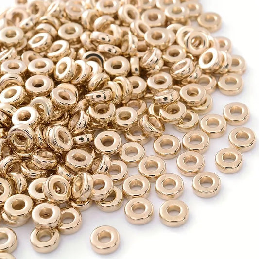 Distantiere disc 6x3mm auriu