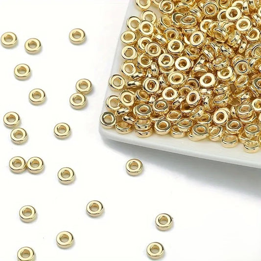 Distantiere disc 6x3mm auriu inchis