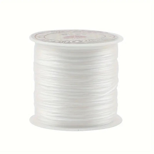 Fir elastic multifir alb 0.8mm rola 60m