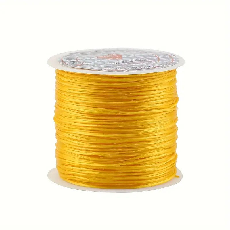 Fir elastic multifir galben 0.8mm rola 6m