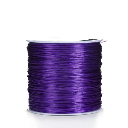 Fir elastic multifir mov inchis 0.8mm rola 6m