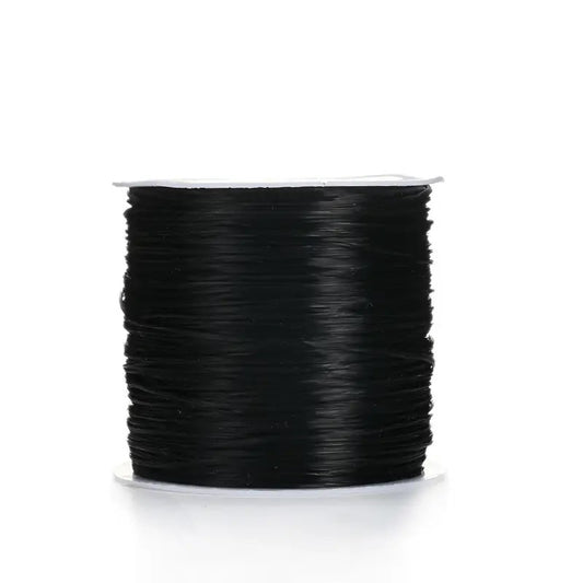 Fir elastic multifir negru 0.8mm rola 6m