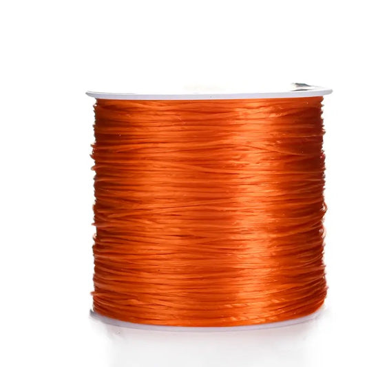 Fir elastic multifir portocaliu 0.8mm rola 6m