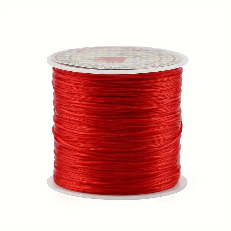 Fir elastic multifir rosu 0.8mm rola 60m