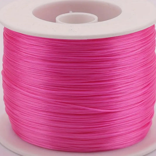 Fir elastic multifir roz inchis 0.8mm rola 6m