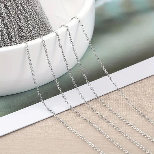 Lant otel inoxidabil 1.5mm argintiu