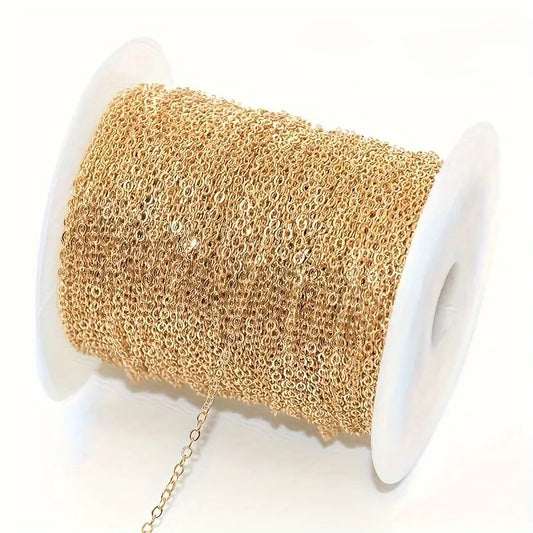 Lant otel inoxidabil 1.5mm auriu