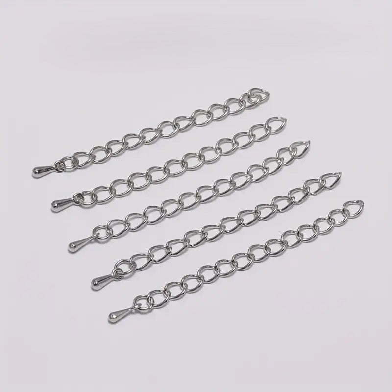 Lant prelungitor 5.5cm argintiu