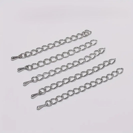 Lant prelungitor 5.5cm argintiu