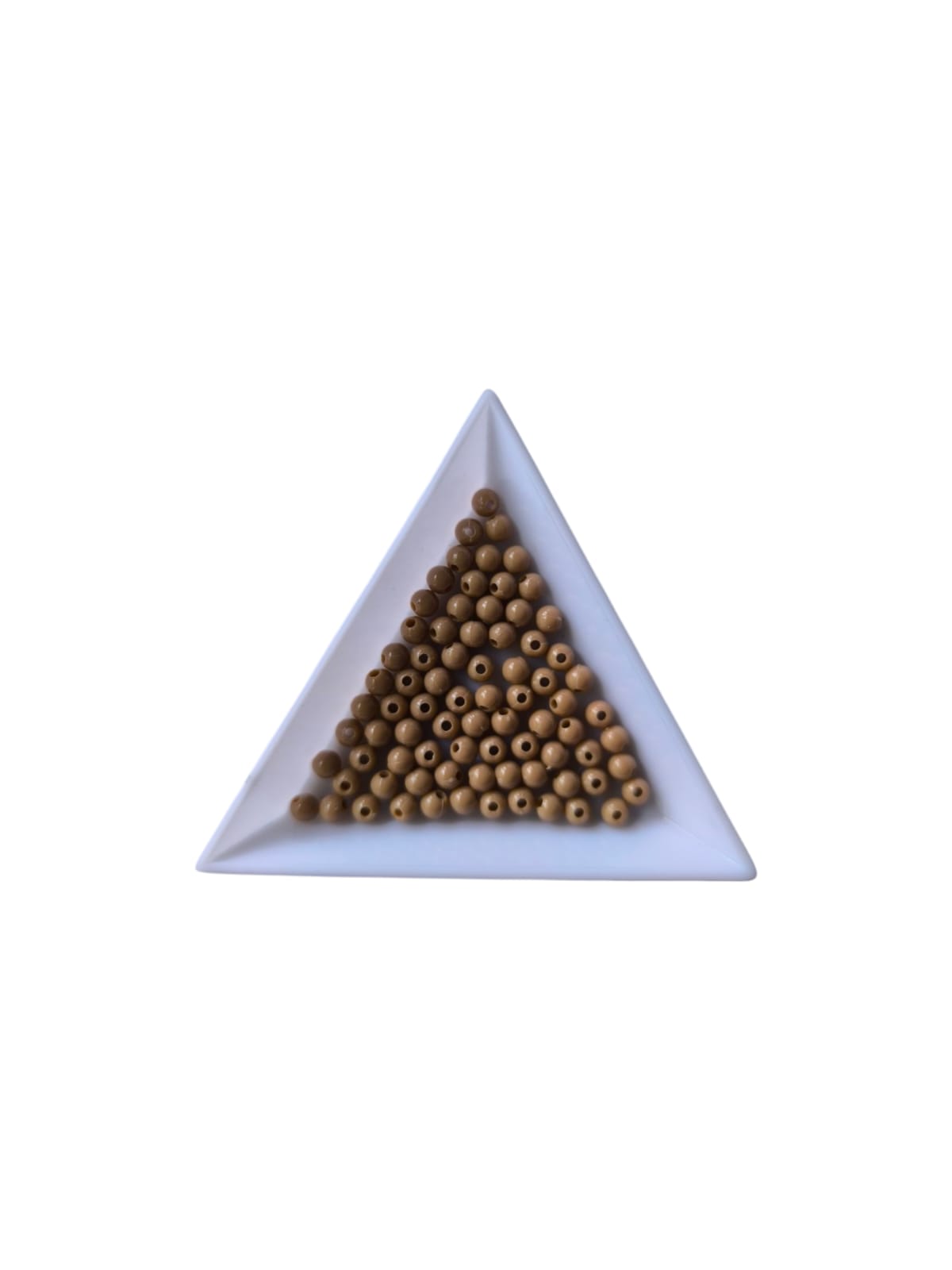 Margele acrilice 4mm maro