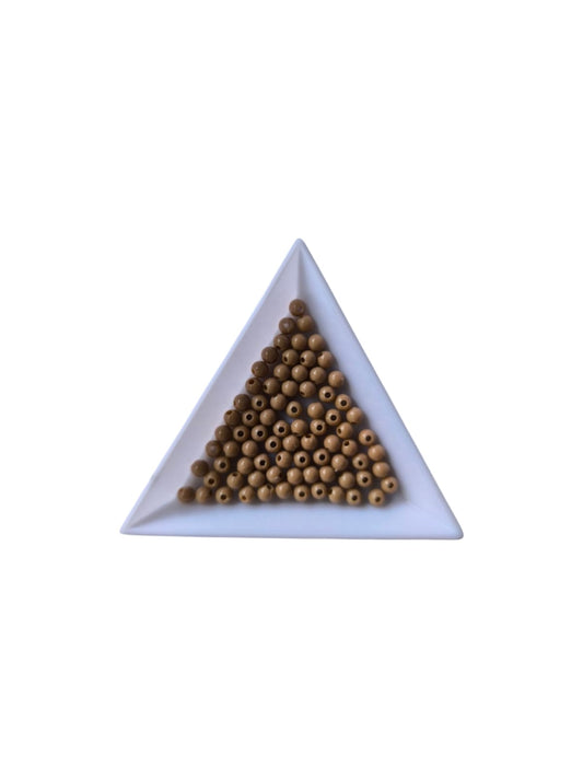 Margele acrilice 4mm maro