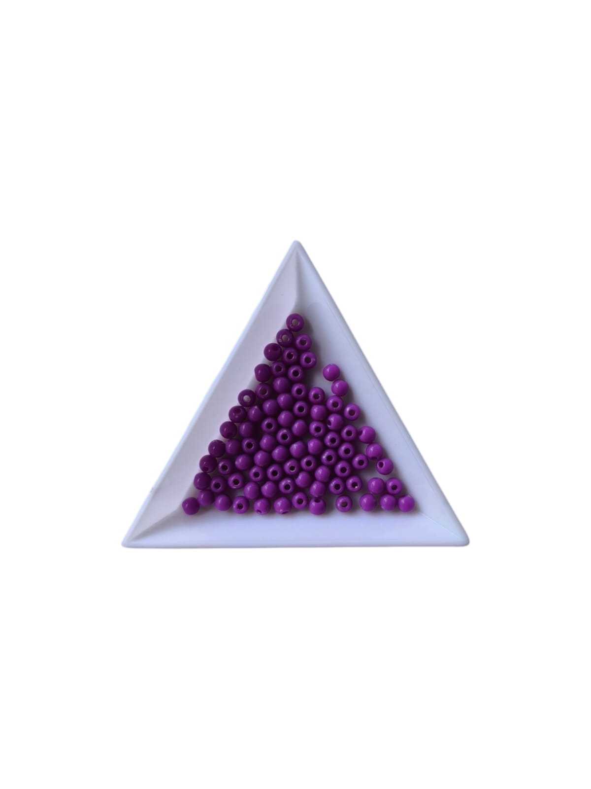 Margele acrilice 4mm mov