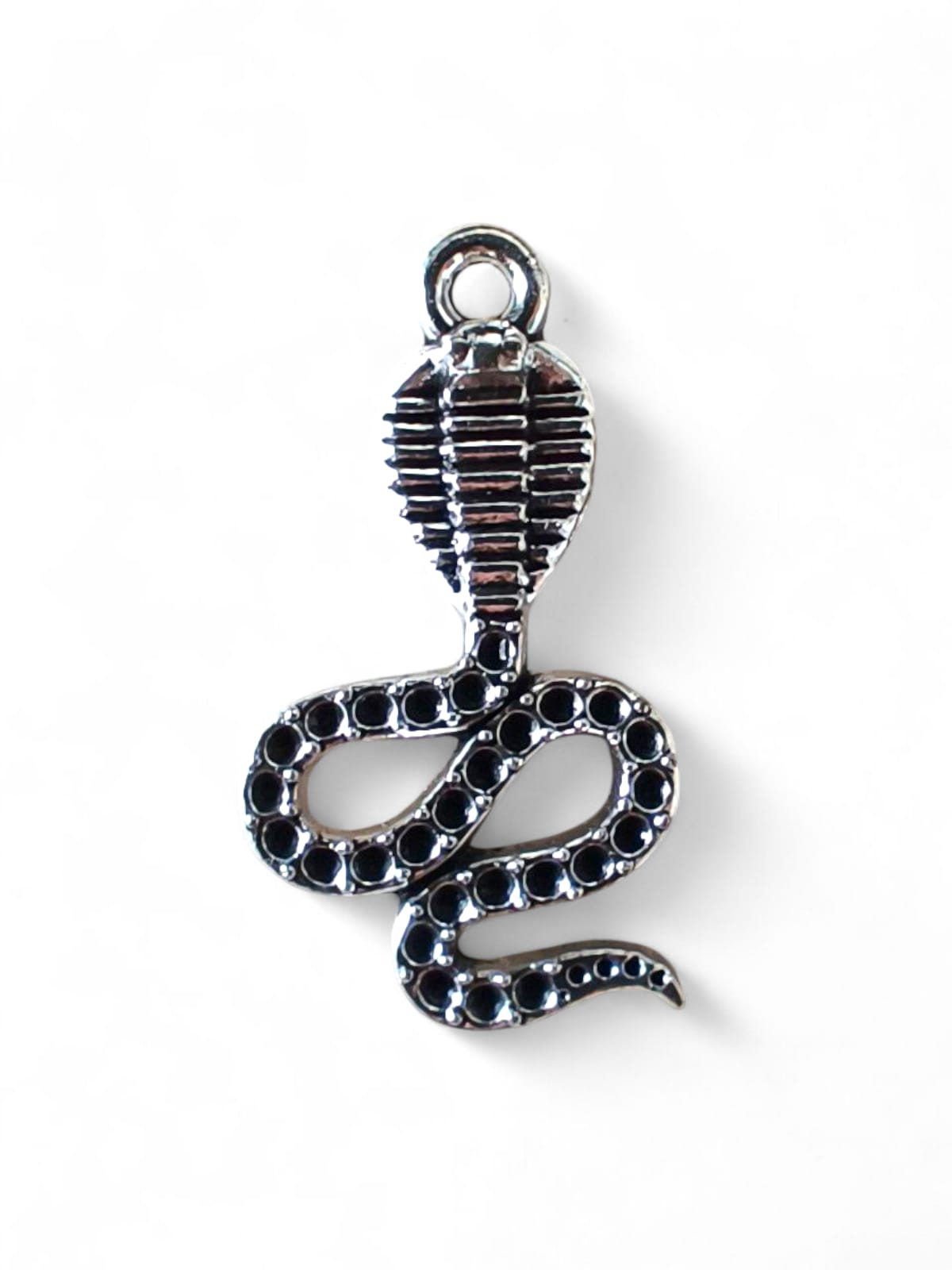 Pandantiv sarpe otel inoxidabil 25x15mm