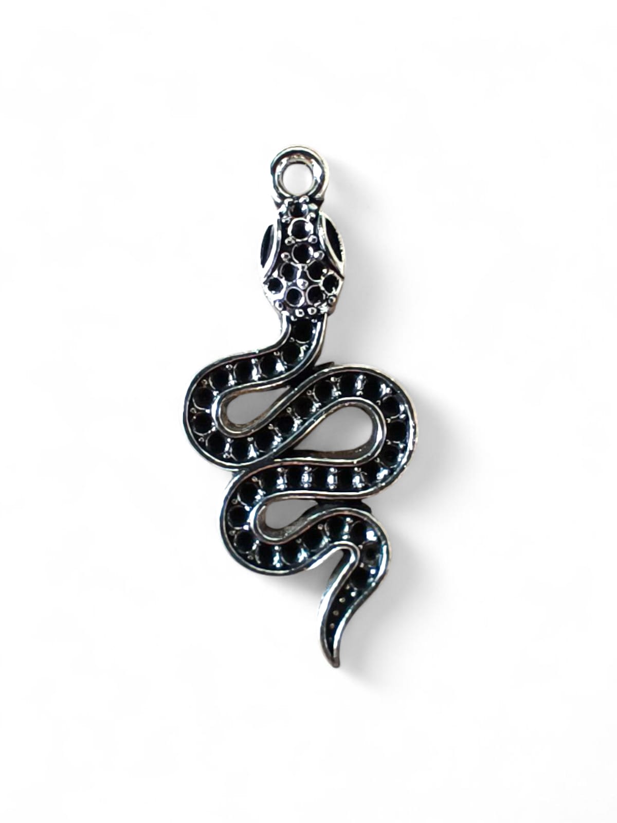 Pandantiv sarpe otel inoxidabil 30x13mm