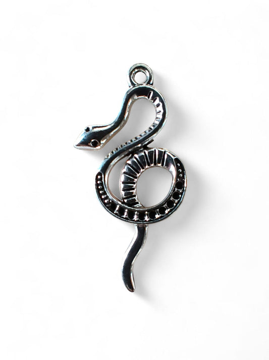 Pandantiv sarpe otel inoxidabil 31x18mm