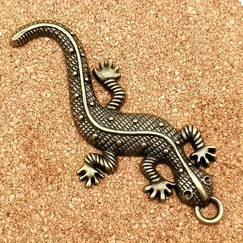 Pandantiv soparla 30x17mm bronz