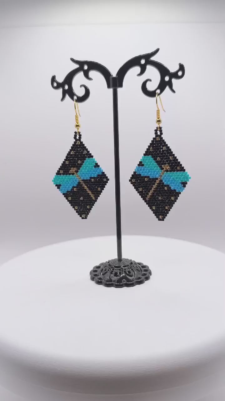 Cercei Bluebell Dragonfly libelula albastru